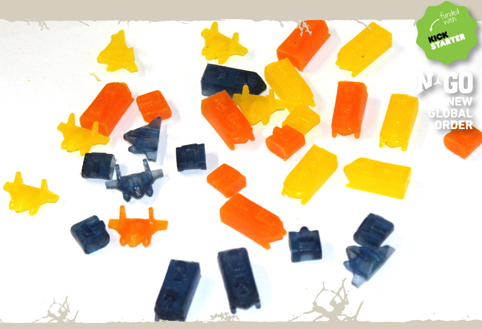 NGo BoardGame War Strategy - Funded with KickStarter